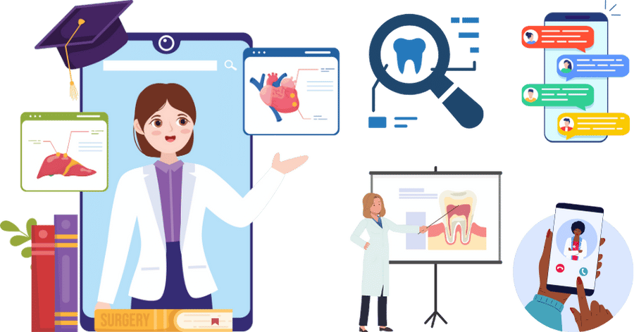 Dental content marketing - Services